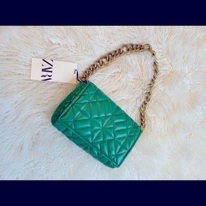 Green Zara Purse